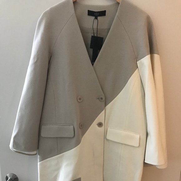 Tibi Wool Coat - Picture 1 of 4